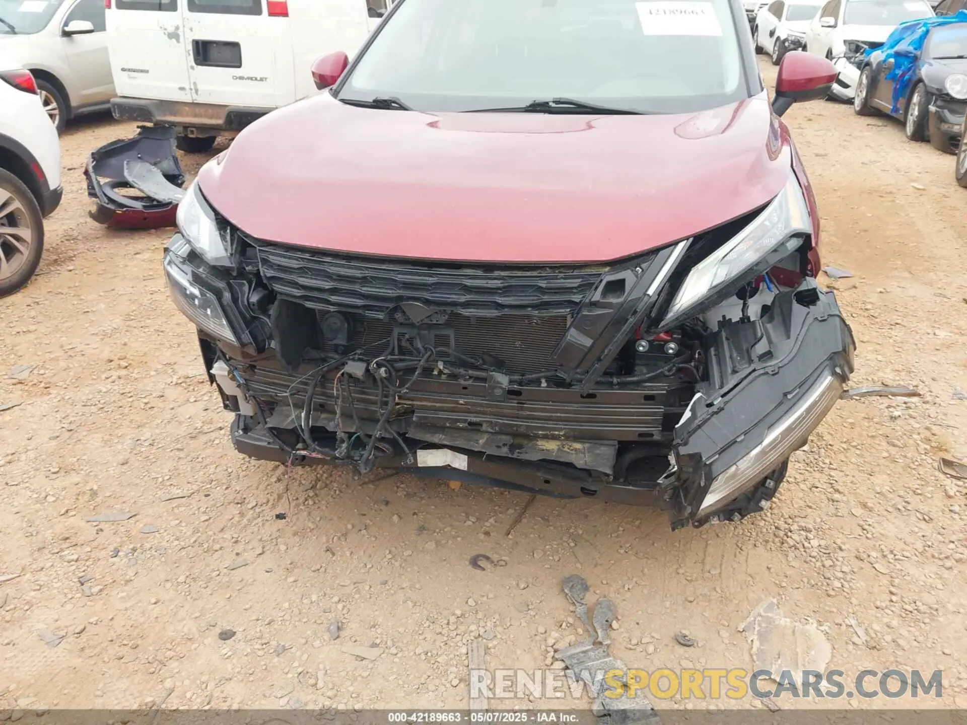 6 Фотография поврежденного автомобиля 5N1BT3CA7NC723108 NISSAN ROGUE 2022