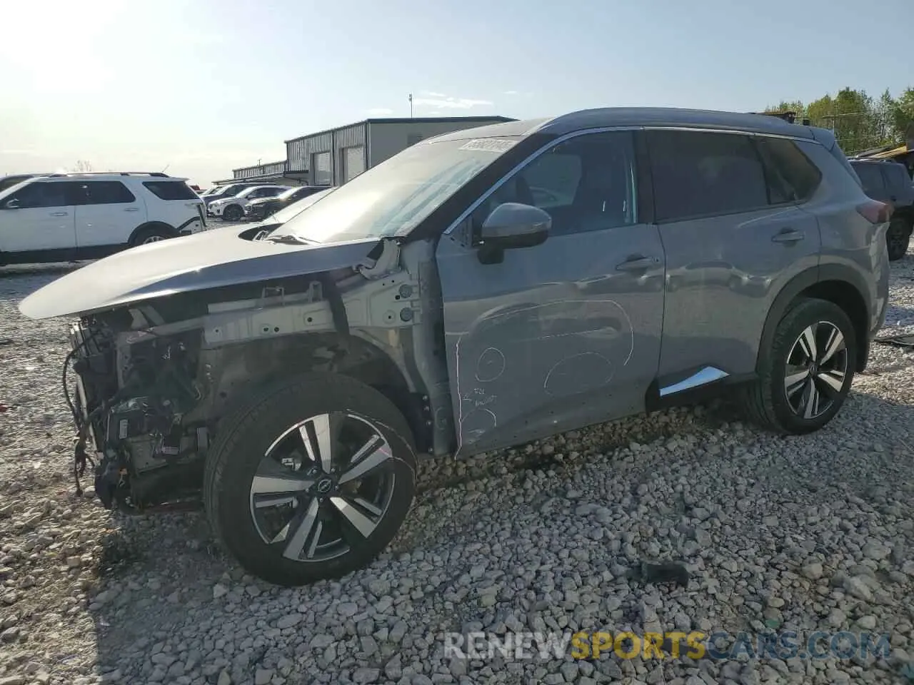 1 Photograph of a damaged car 5N1BT3CB6NC708981 NISSAN ROGUE 2022