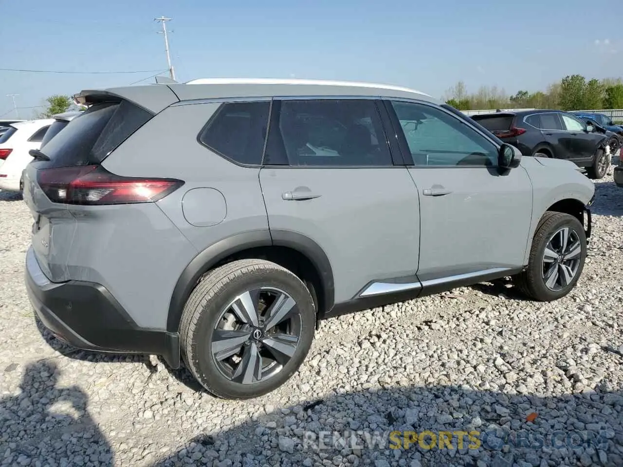 3 Photograph of a damaged car 5N1BT3CB6NC708981 NISSAN ROGUE 2022