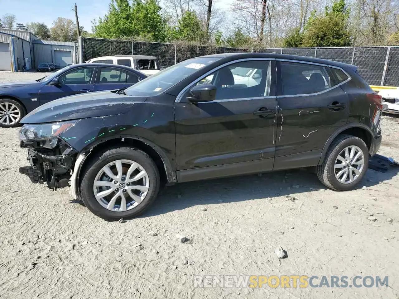 1 Photograph of a damaged car JN1BJ1AV1NW581022 NISSAN ROGUE 2022
