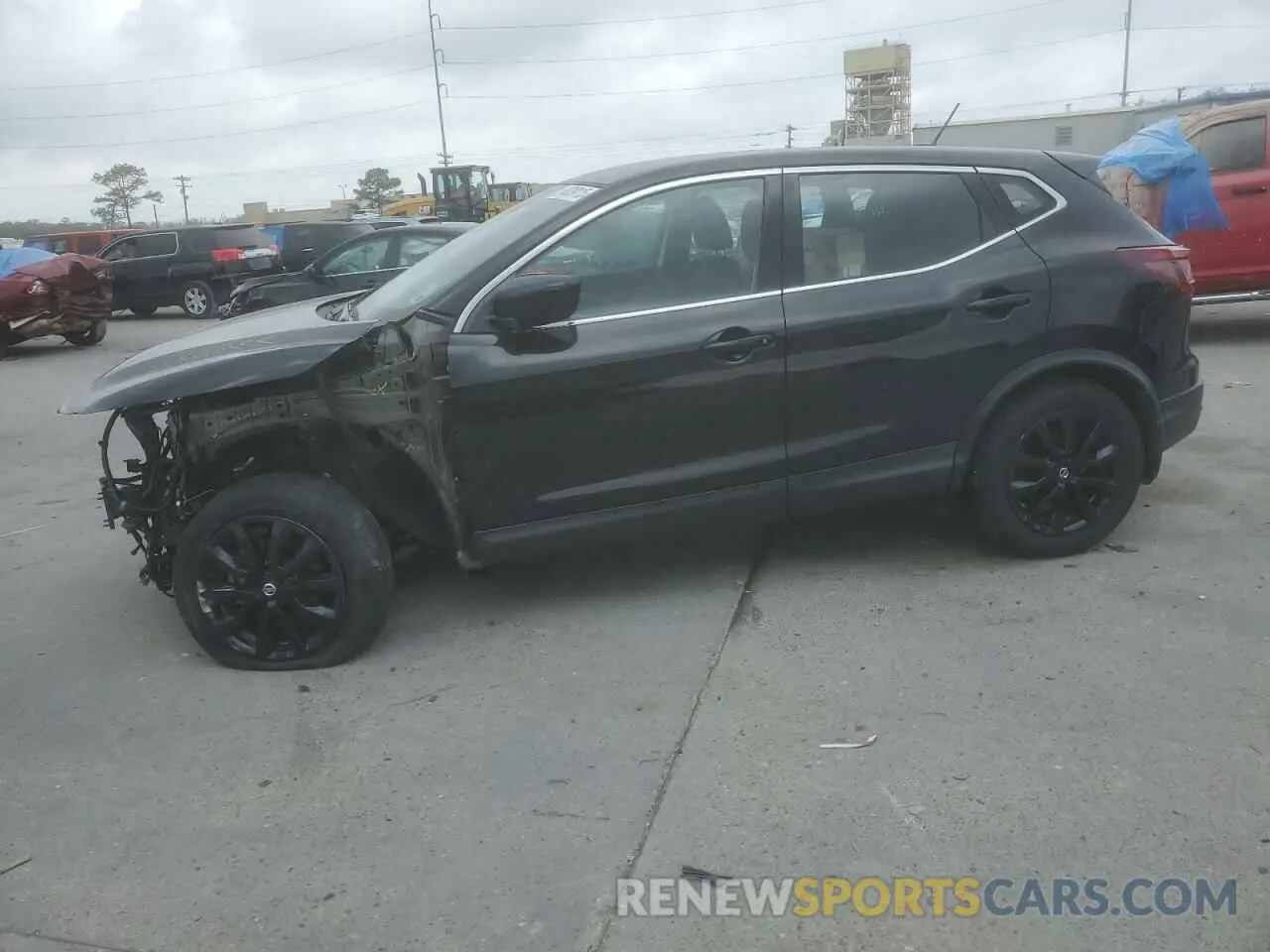 1 Photograph of a damaged car JN1BJ1AV3NW345715 NISSAN ROGUE 2022