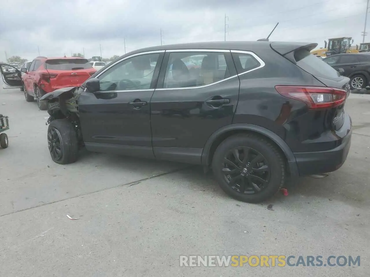 2 Photograph of a damaged car JN1BJ1AV3NW345715 NISSAN ROGUE 2022
