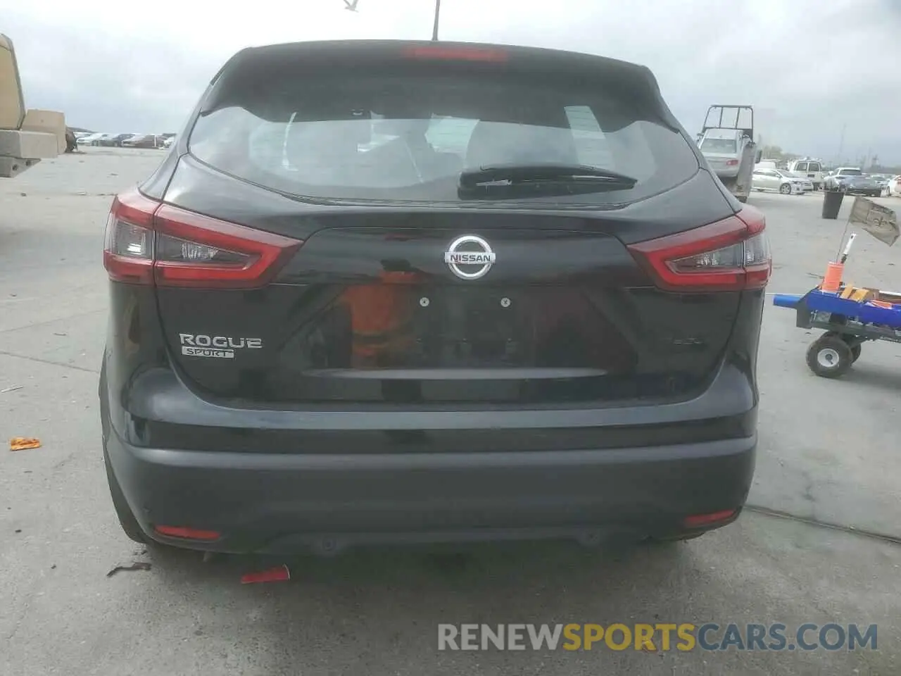 6 Photograph of a damaged car JN1BJ1AV3NW345715 NISSAN ROGUE 2022