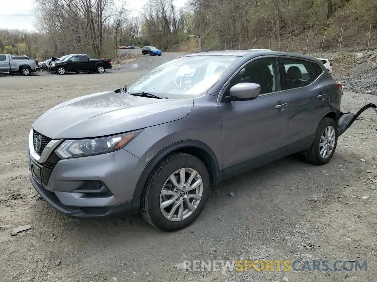 1 Photograph of a damaged car JN1BJ1AV4NW344394 NISSAN ROGUE 2022