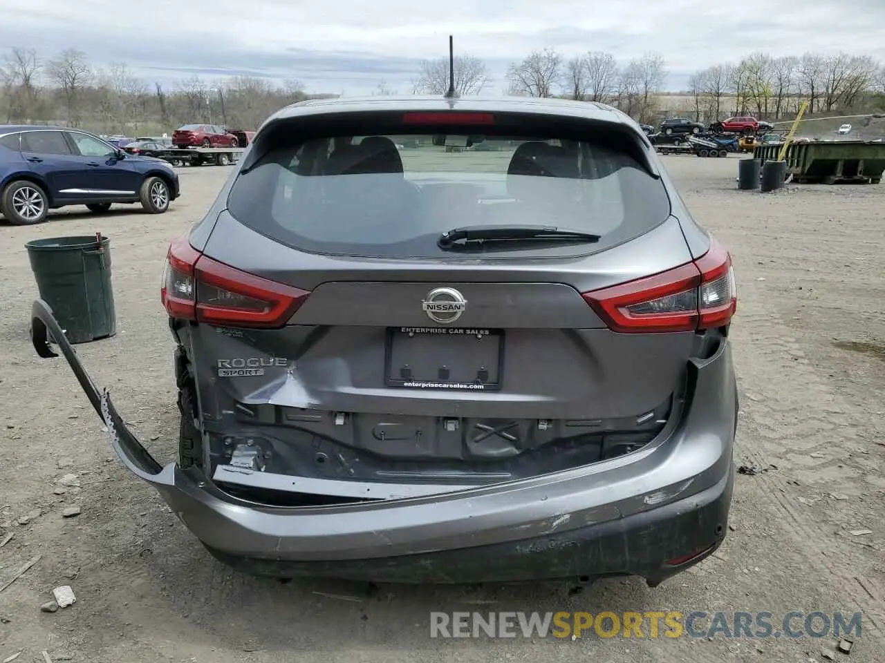 6 Photograph of a damaged car JN1BJ1AV4NW344394 NISSAN ROGUE 2022
