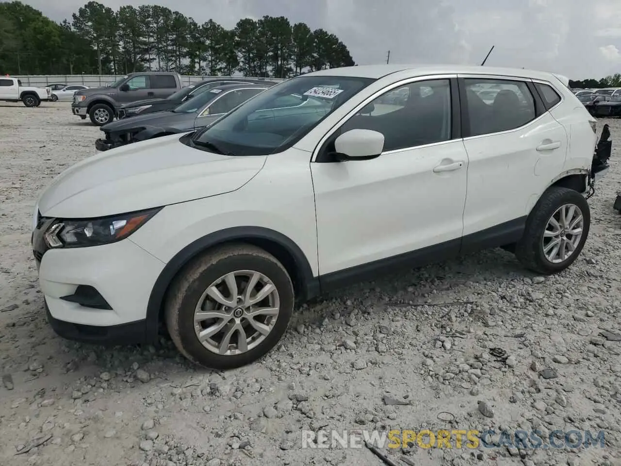 1 Photograph of a damaged car JN1BJ1AV6NW341822 NISSAN ROGUE 2022