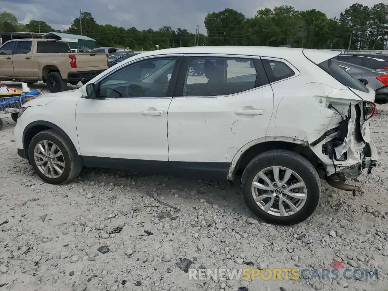 2 Photograph of a damaged car JN1BJ1AV6NW341822 NISSAN ROGUE 2022