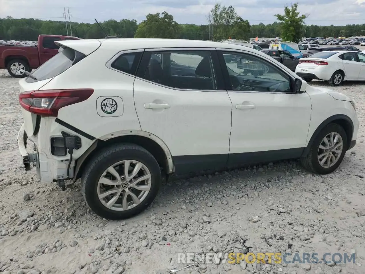 3 Photograph of a damaged car JN1BJ1AV6NW341822 NISSAN ROGUE 2022