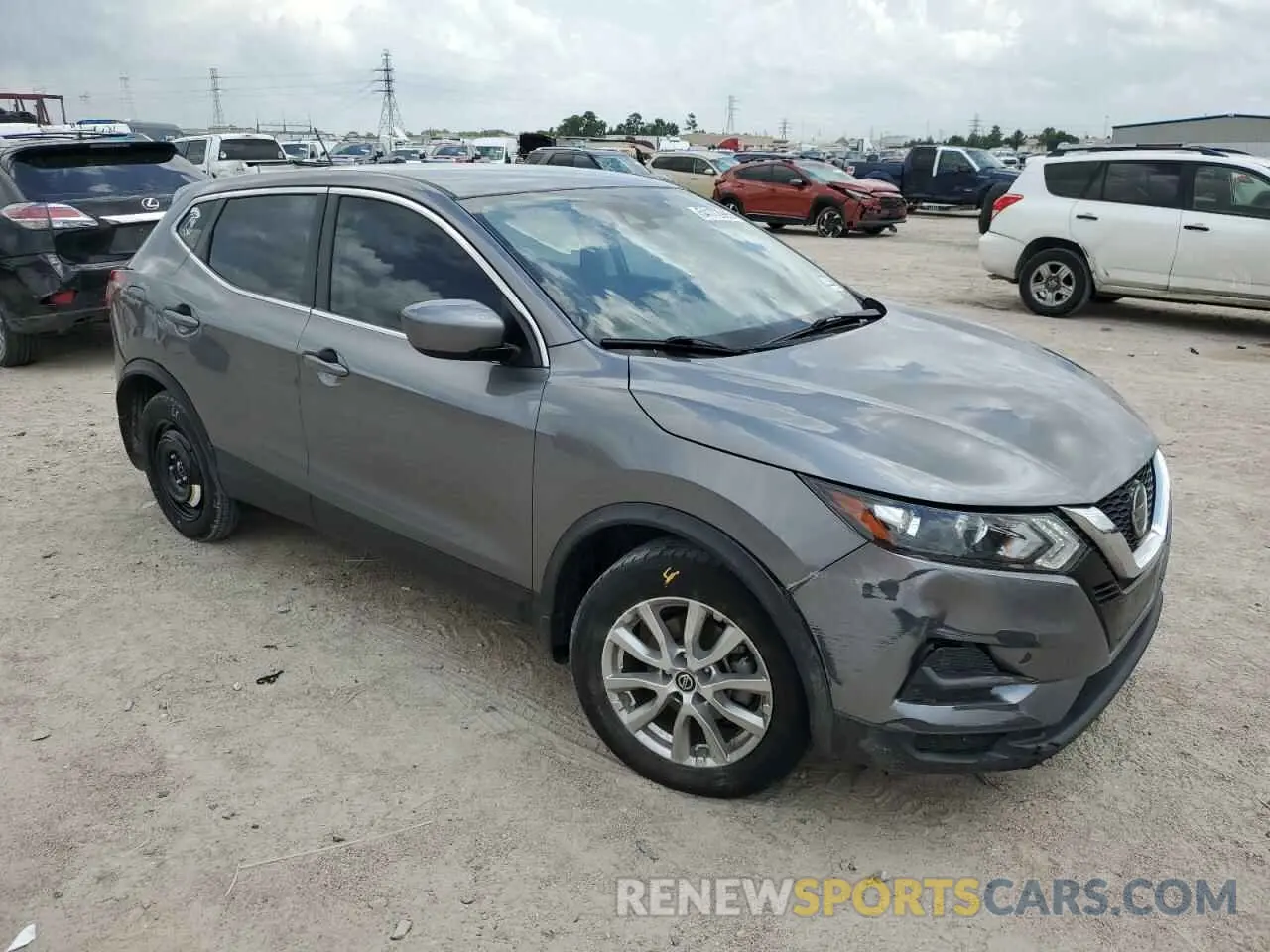 4 Photograph of a damaged car JN1BJ1AW3NW682801 NISSAN ROGUE 2022