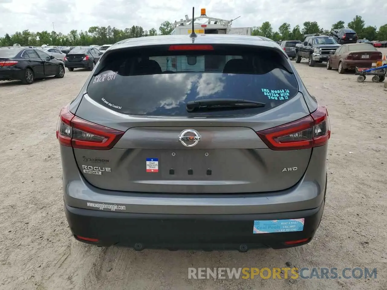 6 Photograph of a damaged car JN1BJ1AW3NW682801 NISSAN ROGUE 2022