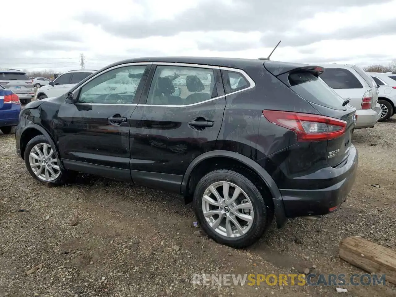 2 Photograph of a damaged car JN1BJ1AW6NW477490 NISSAN ROGUE 2022