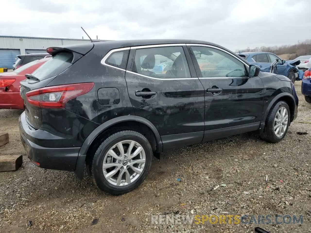 3 Photograph of a damaged car JN1BJ1AW6NW477490 NISSAN ROGUE 2022