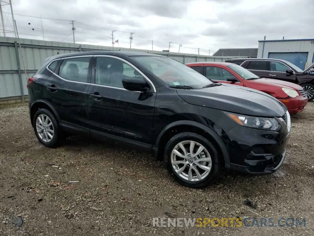 4 Photograph of a damaged car JN1BJ1AW6NW477490 NISSAN ROGUE 2022