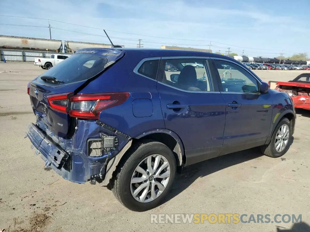 3 Photograph of a damaged car JN1BJ1AW8NW470346 NISSAN ROGUE 2022