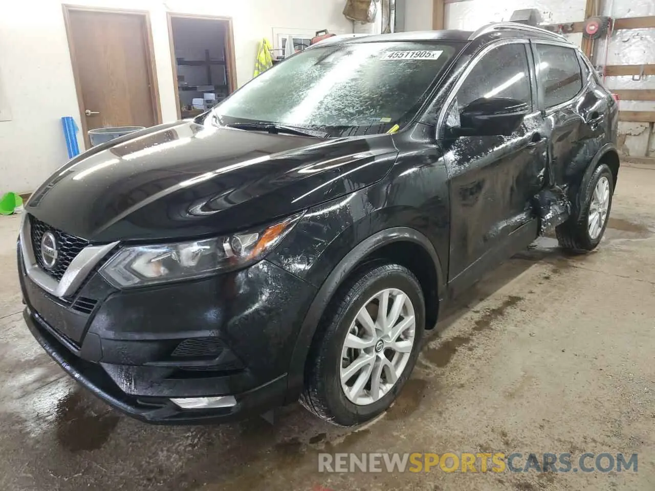 1 Photograph of a damaged car JN1BJ1BV0NW348389 NISSAN ROGUE 2022