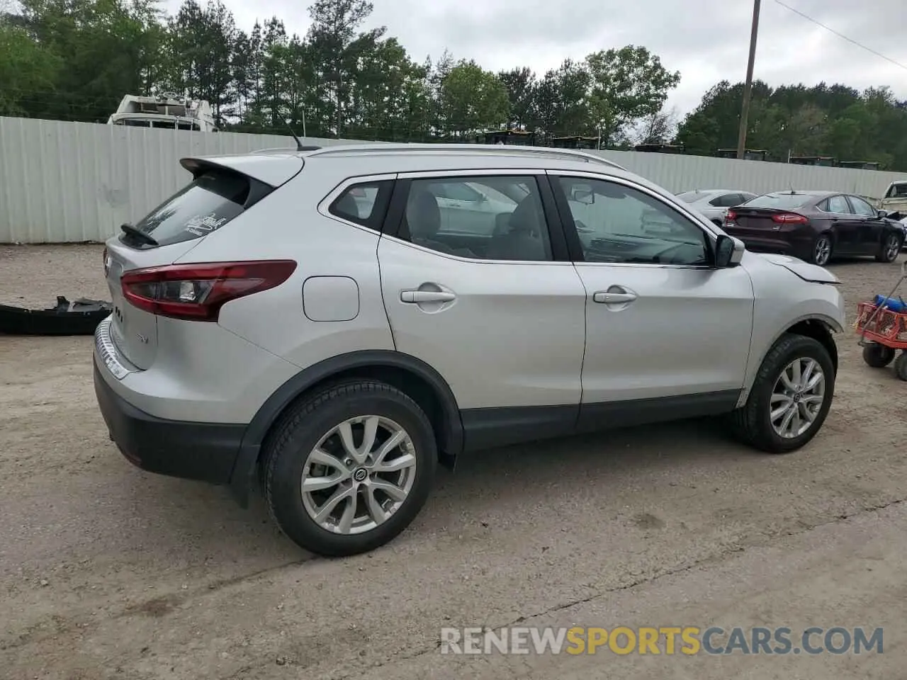 3 Фотография поврежденного автомобиля JN1BJ1BV3NW583238 NISSAN ROGUE 2022