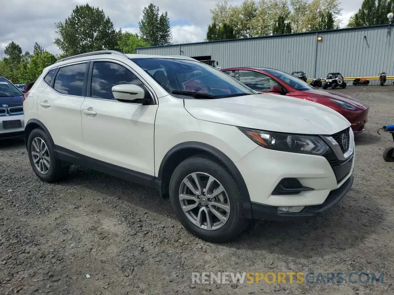 4 Фотография поврежденного автомобиля JN1BJ1BV5NW581555 NISSAN ROGUE 2022