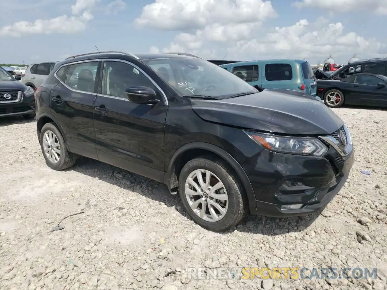 4 Photograph of a damaged car JN1BJ1BV8NW345322 NISSAN ROGUE 2022