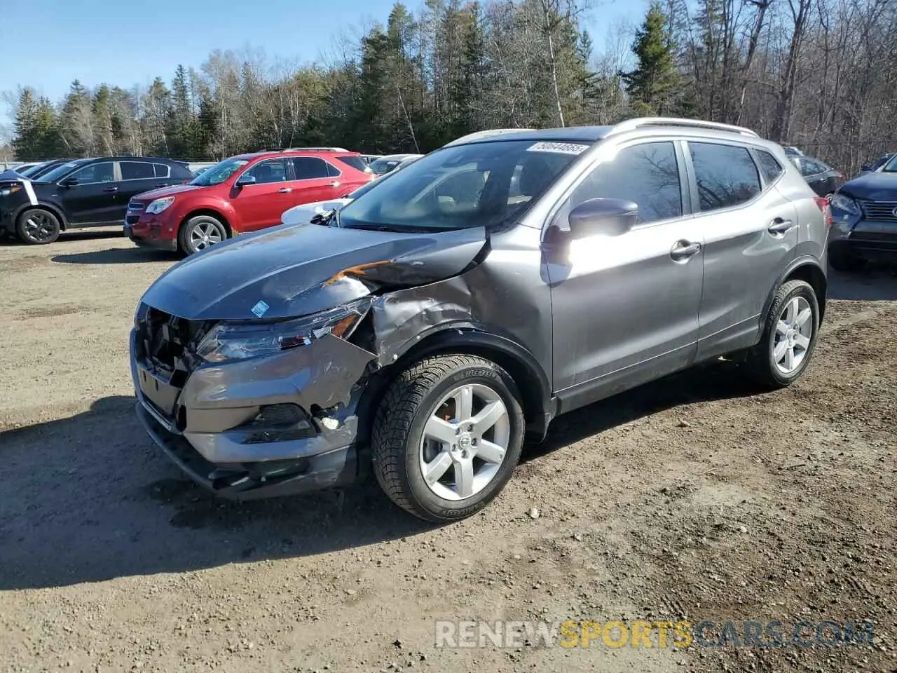 1 Photograph of a damaged car JN1BJ1BW2NW471846 NISSAN ROGUE 2022