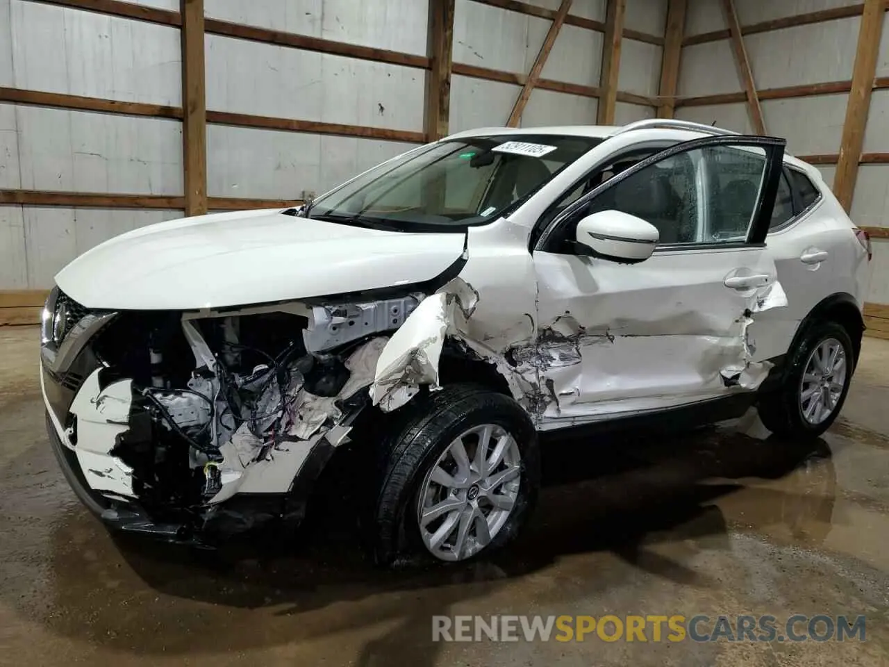 1 Photograph of a damaged car JN1BJ1BW7NW480607 NISSAN ROGUE 2022