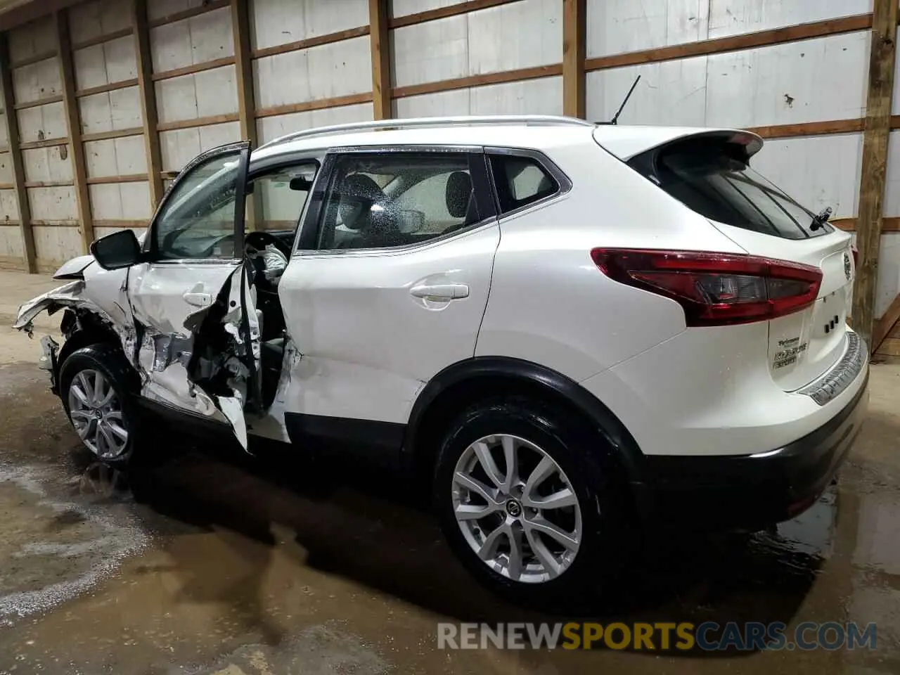 2 Photograph of a damaged car JN1BJ1BW7NW480607 NISSAN ROGUE 2022
