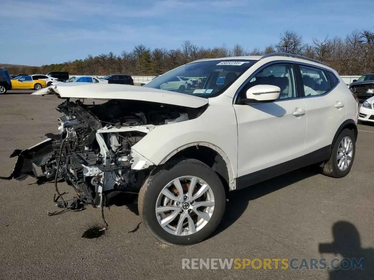 1 Photograph of a damaged car JN1BJ1BW7NW483815 NISSAN ROGUE 2022
