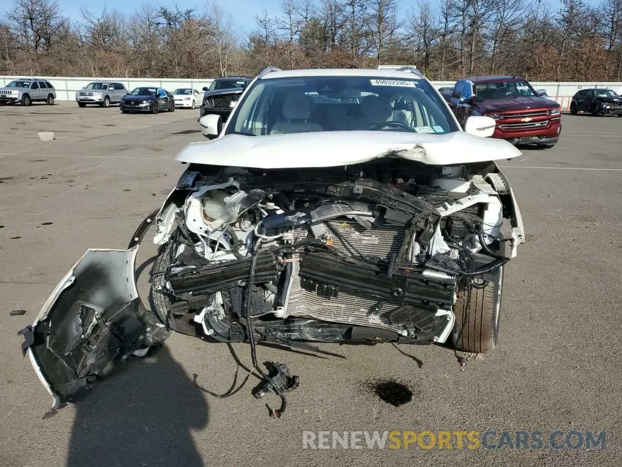 5 Photograph of a damaged car JN1BJ1BW7NW483815 NISSAN ROGUE 2022