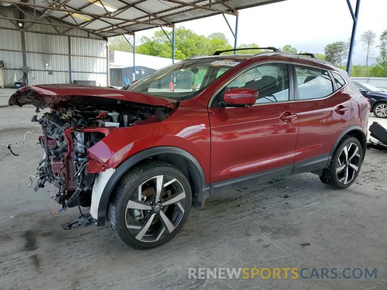1 Photograph of a damaged car JN1BJ1CV2NW352782 NISSAN ROGUE 2022