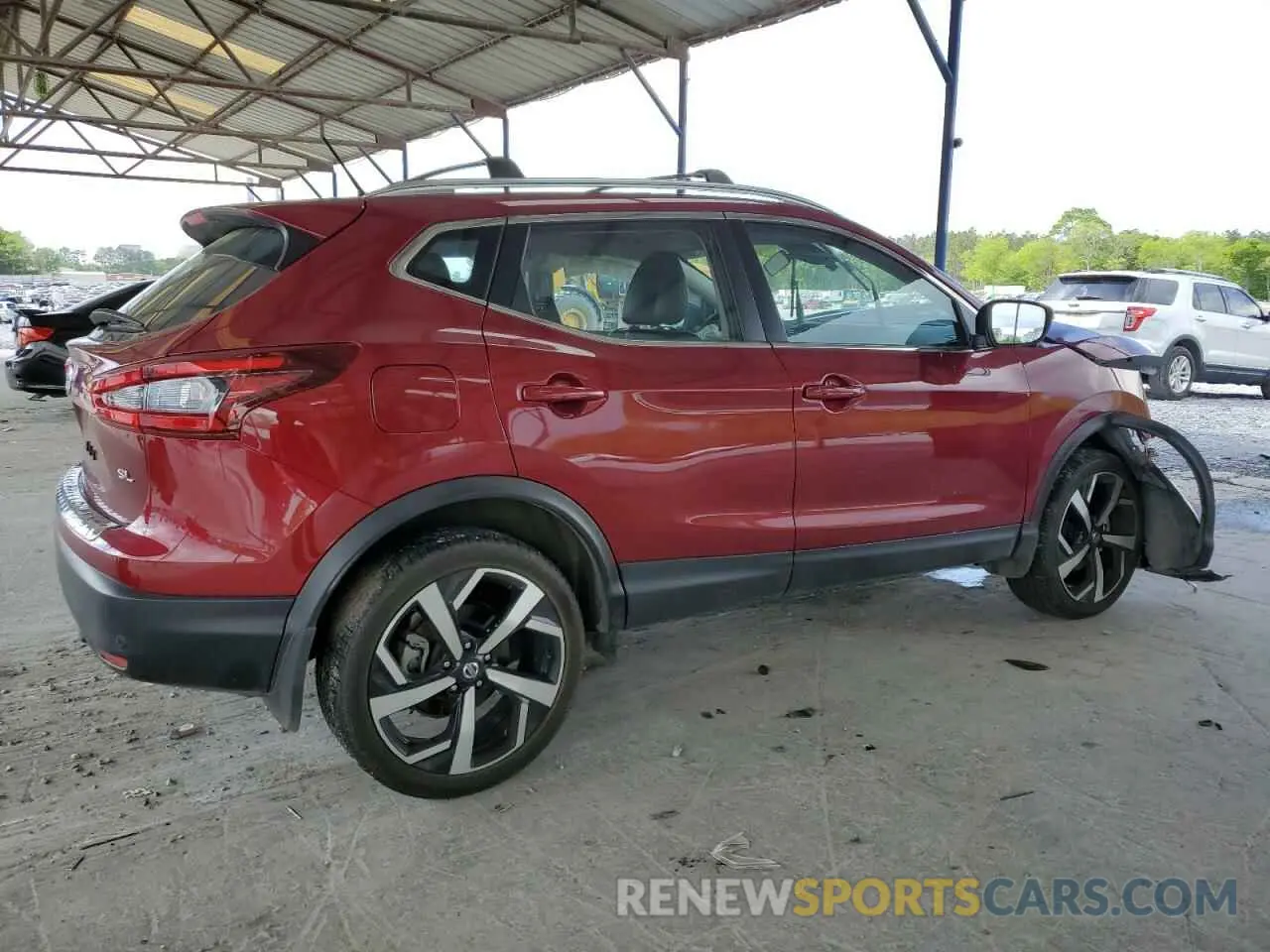 3 Photograph of a damaged car JN1BJ1CV2NW352782 NISSAN ROGUE 2022