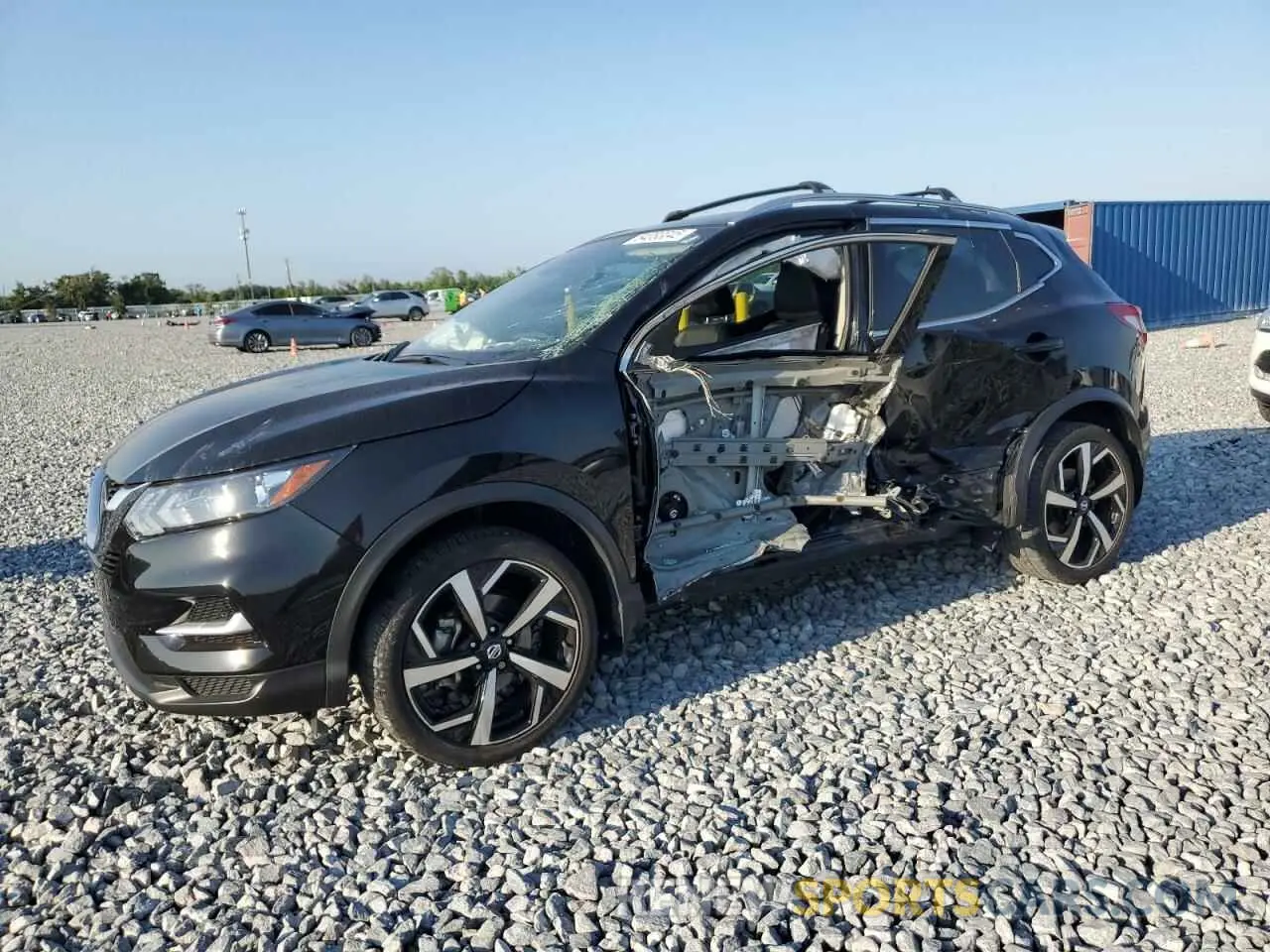 1 Photograph of a damaged car JN1BJ1CV4NW351780 NISSAN ROGUE 2022