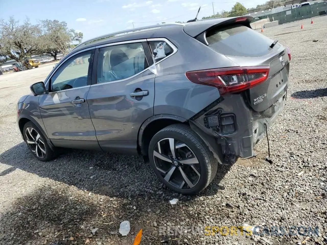 2 Photograph of a damaged car JN1BJ1CV6NW343518 NISSAN ROGUE 2022