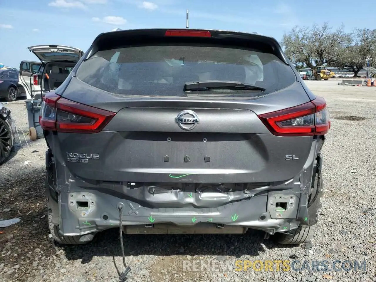 6 Photograph of a damaged car JN1BJ1CV6NW343518 NISSAN ROGUE 2022