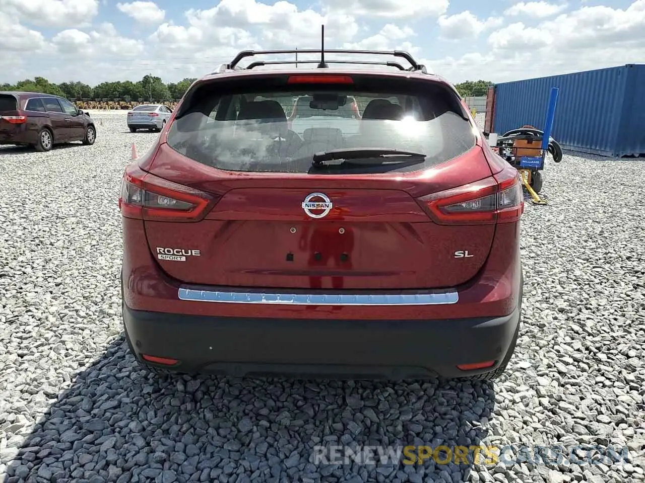 6 Фотография поврежденного автомобиля JN1BJ1CV7NW351854 NISSAN ROGUE 2022