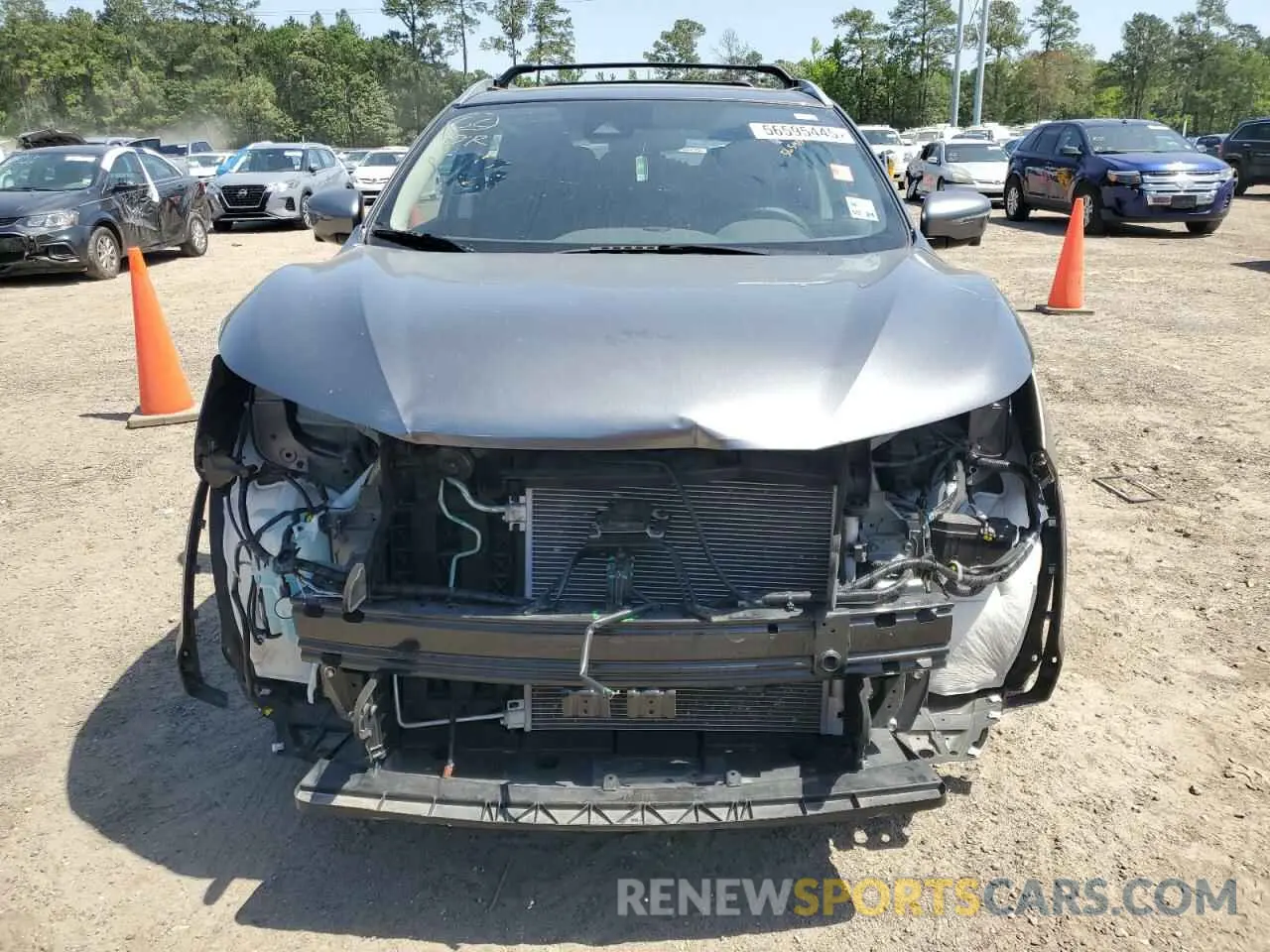 5 Photograph of a damaged car JN1BJ1CV7NW352244 NISSAN ROGUE 2022