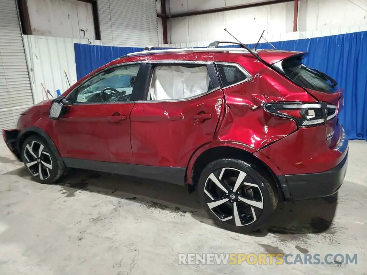 2 Photograph of a damaged car JN1BJ1CW1NW487728 NISSAN ROGUE 2022