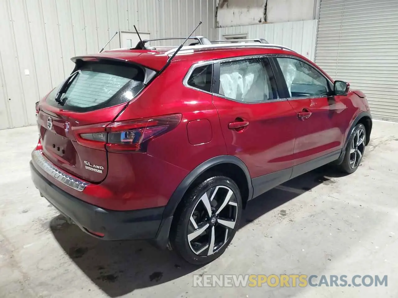 3 Photograph of a damaged car JN1BJ1CW1NW487728 NISSAN ROGUE 2022