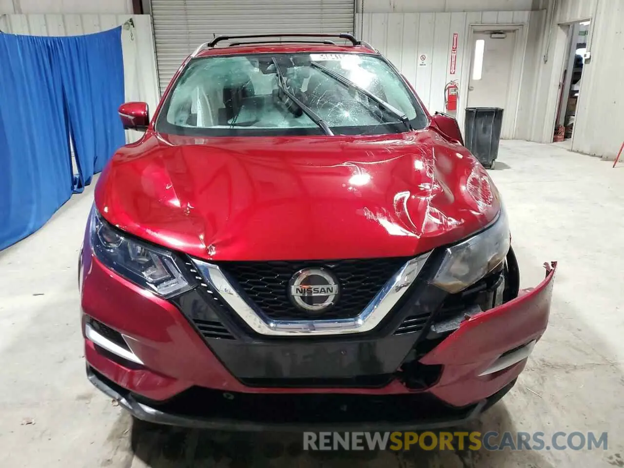 5 Photograph of a damaged car JN1BJ1CW1NW487728 NISSAN ROGUE 2022