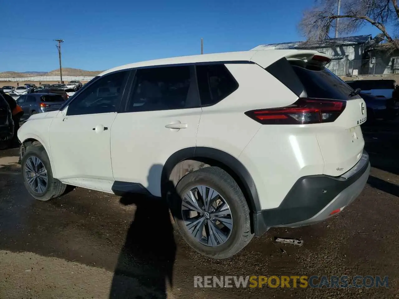 2 Фотография поврежденного автомобиля JN8BT3BA3NW040637 NISSAN ROGUE 2022