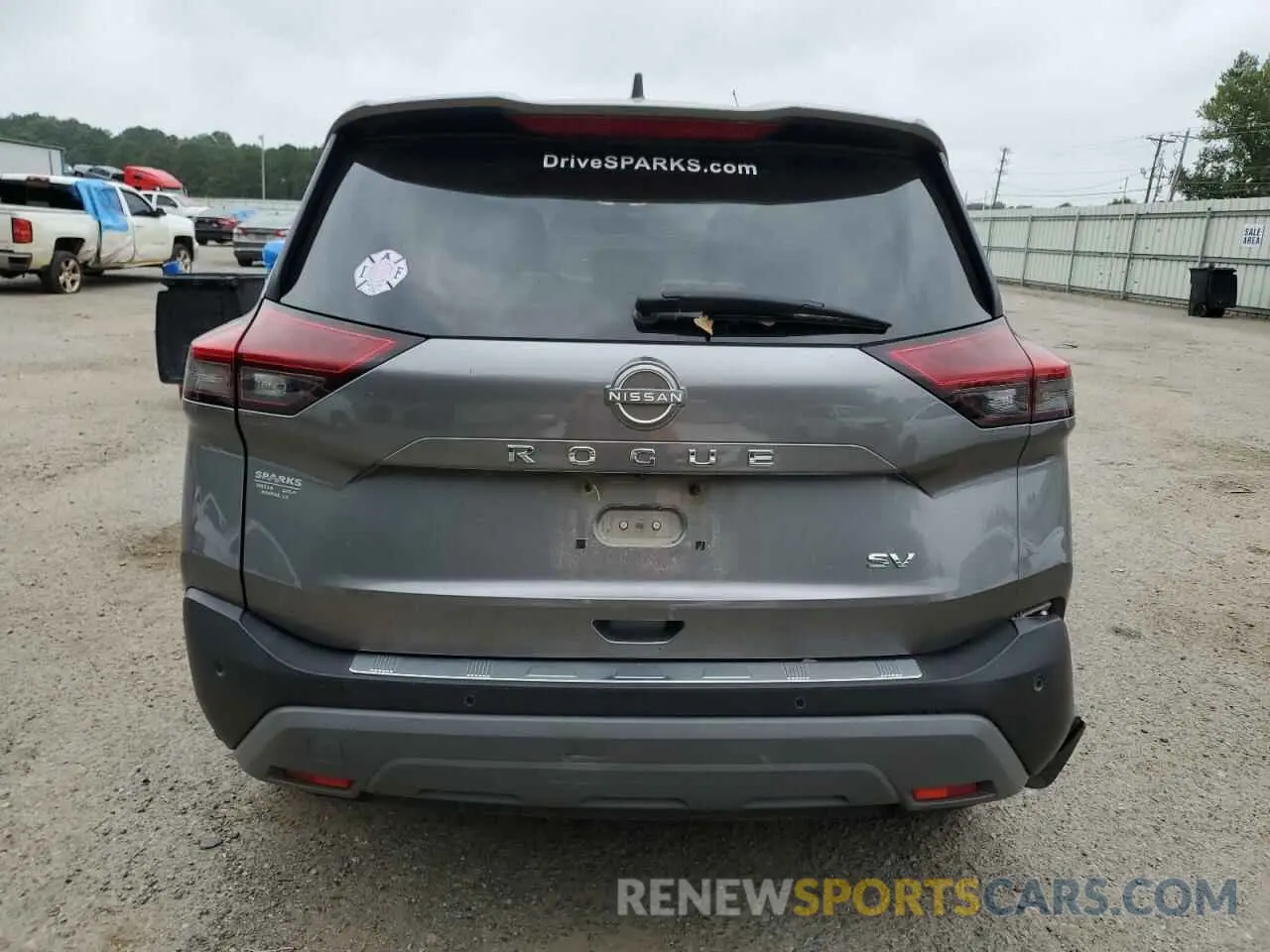 6 Photograph of a damaged car JN8BT3BA4NW043742 NISSAN ROGUE 2022