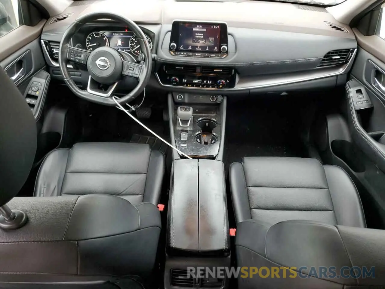 8 Photograph of a damaged car JN8BT3BA4NW043742 NISSAN ROGUE 2022