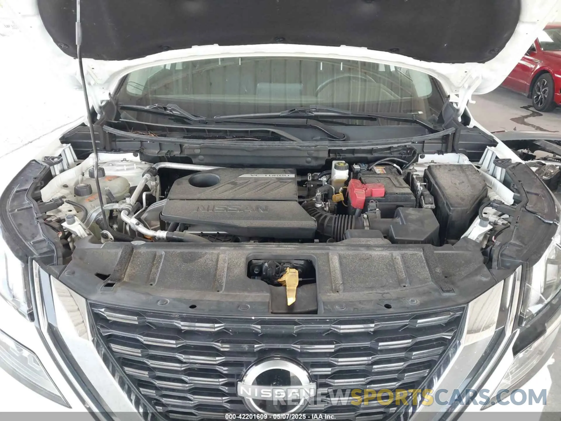 10 Photograph of a damaged car JN8BT3BA6NW042902 NISSAN ROGUE 2022