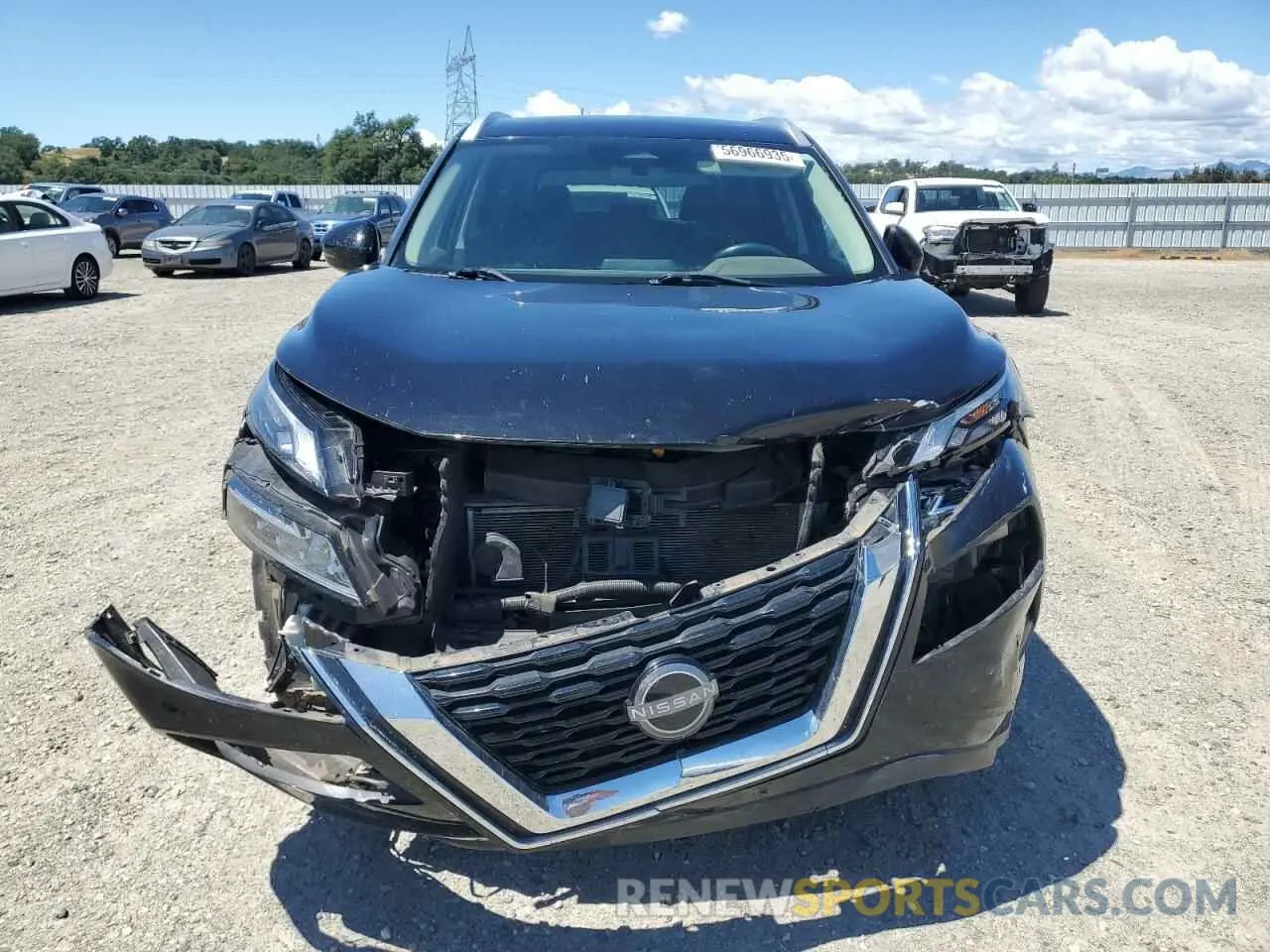 5 Photograph of a damaged car JN8BT3BB4NW332256 NISSAN ROGUE 2022