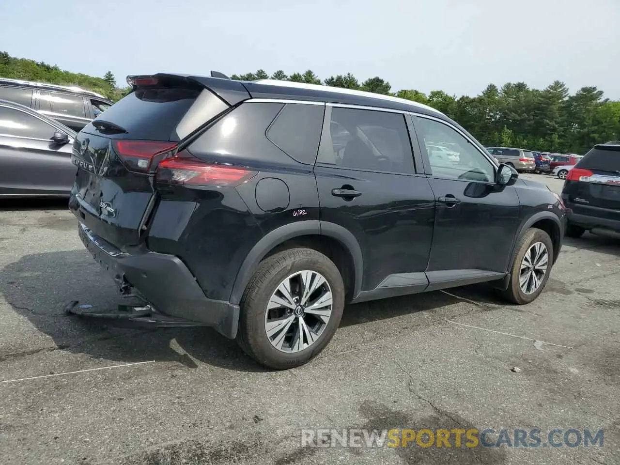 3 Фотография поврежденного автомобиля JN8BT3BB6NW337846 NISSAN ROGUE 2022