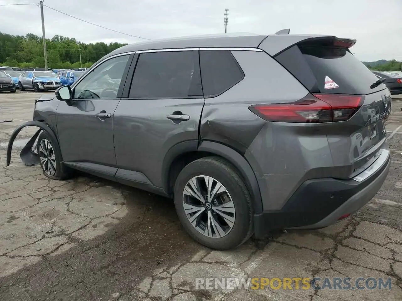 2 Фотография поврежденного автомобиля JN8BT3BBXNW339342 NISSAN ROGUE 2022