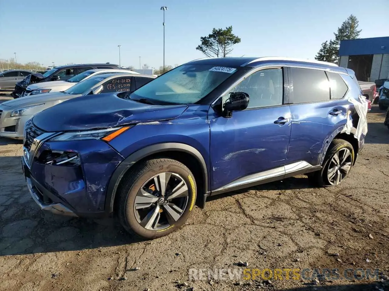 1 Фотография поврежденного автомобиля JN8BT3CB6NW334315 NISSAN ROGUE 2022