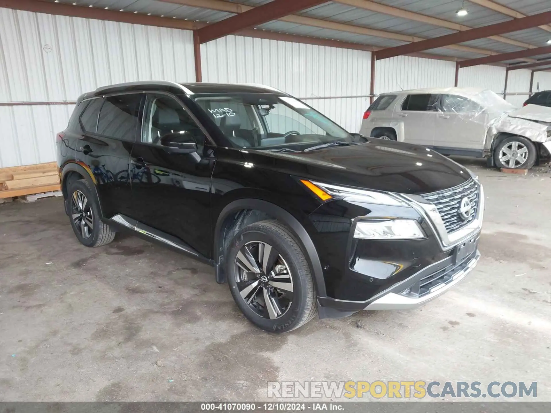 1 Photograph of a damaged car JN8BT3DC0NW120363 NISSAN ROGUE 2022