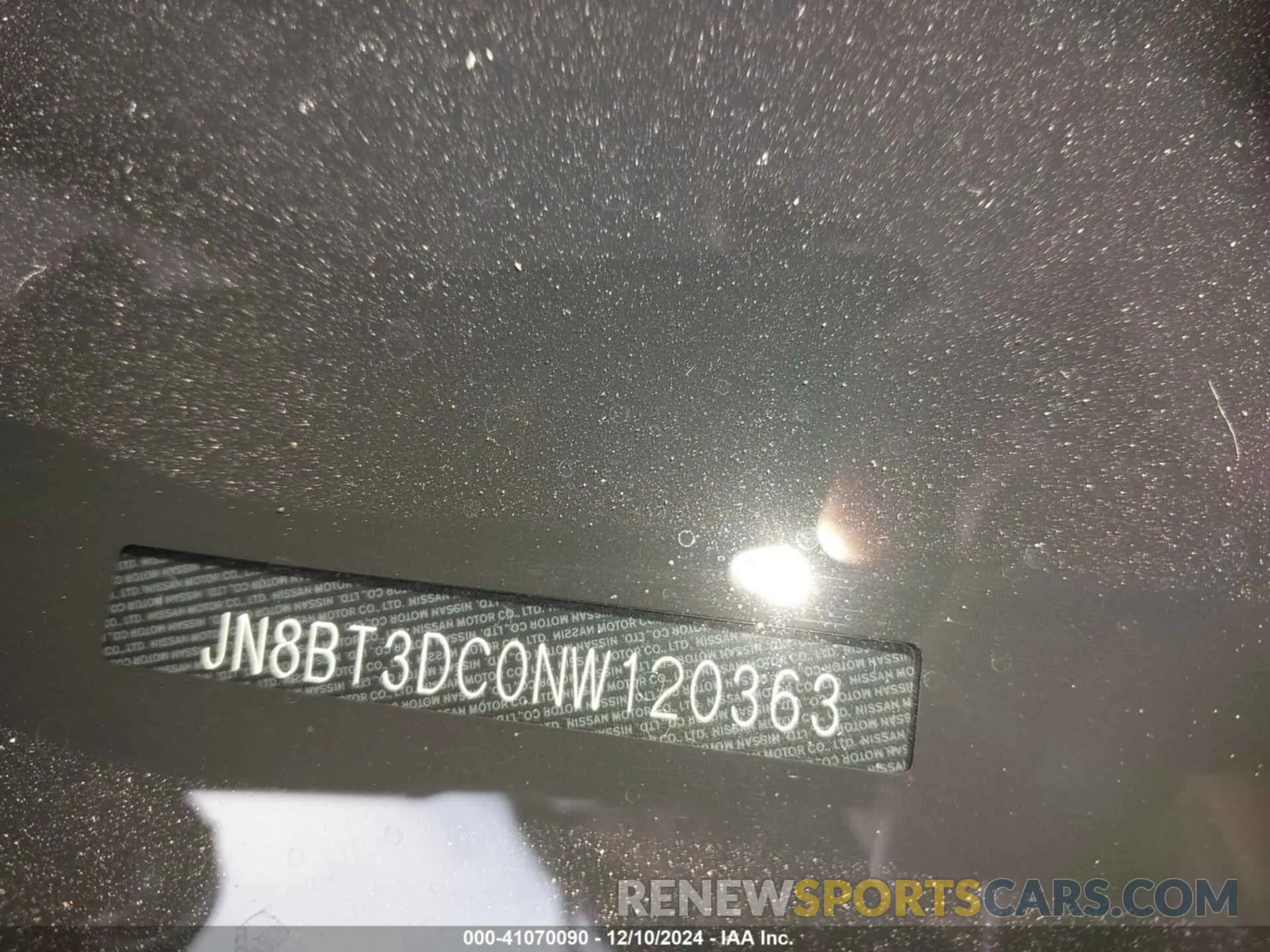 9 Photograph of a damaged car JN8BT3DC0NW120363 NISSAN ROGUE 2022