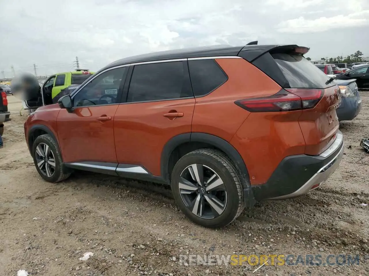 2 Photograph of a damaged car JN8BT3DC1NW117231 NISSAN ROGUE 2022