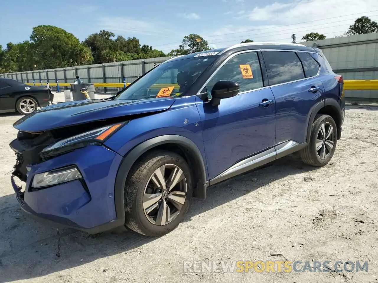 1 Photograph of a damaged car JN8BT3DC2NW119716 NISSAN ROGUE 2022