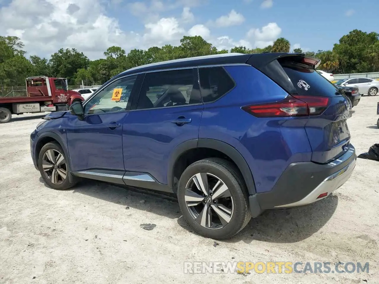 2 Photograph of a damaged car JN8BT3DC2NW119716 NISSAN ROGUE 2022